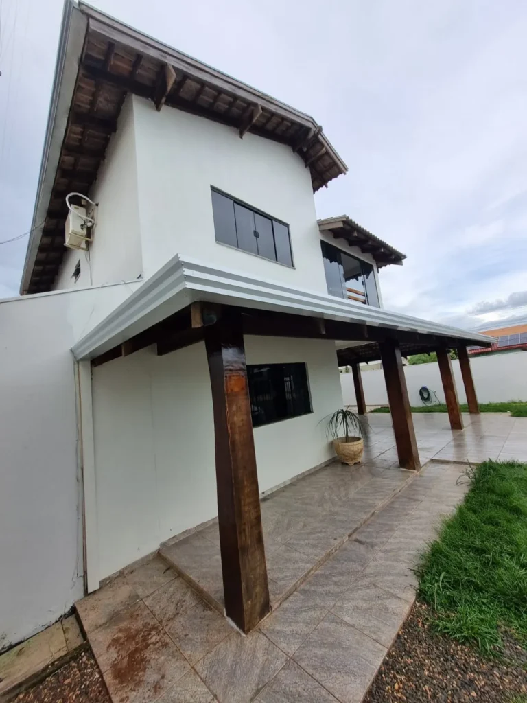 Residência atendida pela Calhas JS em Campo Novo do Parecis - MT
