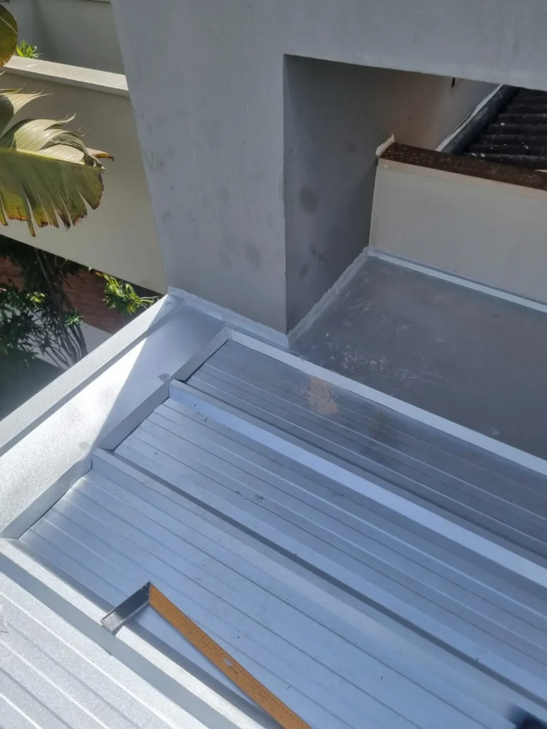Calha instalada em residência em Campo Novo do Parecis – Calhas JS